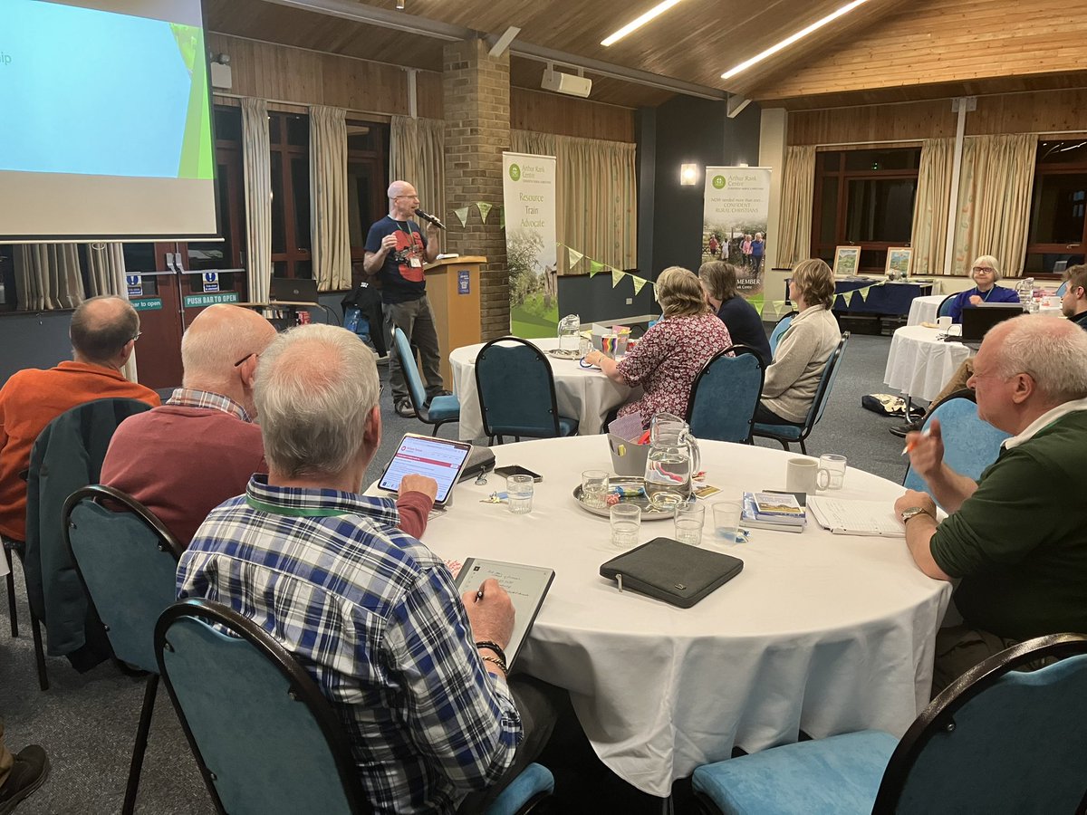 Sarah Hulme (@harashulme) on Twitter photo What a day!
We’ve had excellent input that has stretched, challenged & encouraged us. Topics covered incl. contexts, mission, ecumenism, agriculture & leadership #ruralhope
@nigelpimlott <a href="/TheBridgetDown/">Bridget Down</a> <a href="/HelenCa60798000/">Helen Cameron</a> @thejazzgoat <a href="/ArthurRankCent/">The Arthur Rank Centre</a> <a href="/MethodistGB/">The Methodist Church</a> <a href="/ChurchesEngland/">CTE</a> What a day!
We’ve had excellent input that has stretched, challenged & encouraged us. Topics covered incl. contexts, mission, ecumenism, agriculture & leadership #ruralhope
@nigelpimlott <a href="/TheBridgetDown/">Bridget Down</a> <a href="/HelenCa60798000/">Helen Cameron</a> @thejazzgoat <a href="/ArthurRankCent/">The Arthur Rank Centre</a> <a href="/MethodistGB/">The Methodist Church</a> <a href="/ChurchesEngland/">CTE</a>