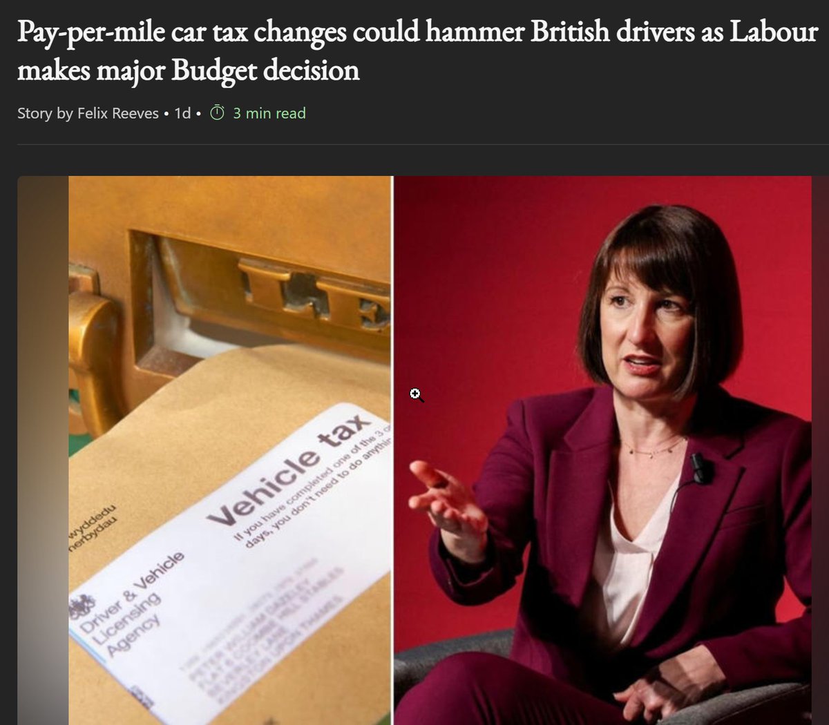 Howard Cox tweet media