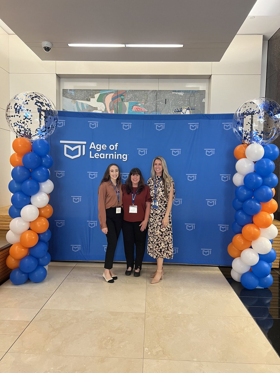Fall Leadership Forum 2024 at <a href="/AgeofLearning/">Age of Learning</a> HQ has officially begun!

Excited for a week of collaboration, thought partnership, and FUN 🤩