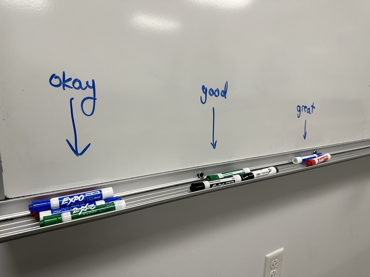 Performed a public service today. Cheers to whomever teaches in this room next.