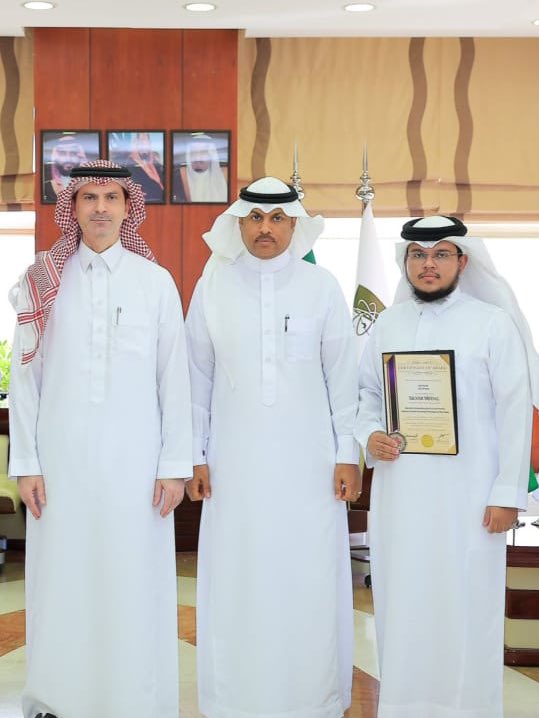 altaleb_aljouf's tweet photo. نبارك للمهندس/
سيف طارف الخلف الطالب

بمناسبة فوزه بالميدالية الفضية في المسابقة العالمية للاختراع والابتكار "iCAN 2024"، التي نظمتها جمعية تورنتو في كندا، بمشاركة أكثر من 700 متسابق من مختلف أنحاء العالم.  

نتمنى له مزيداً من التوفيق والنجاح .
#عشيرة_الطالب_بالجوف     #الجوف https://t.co/7OrkfCHtHG