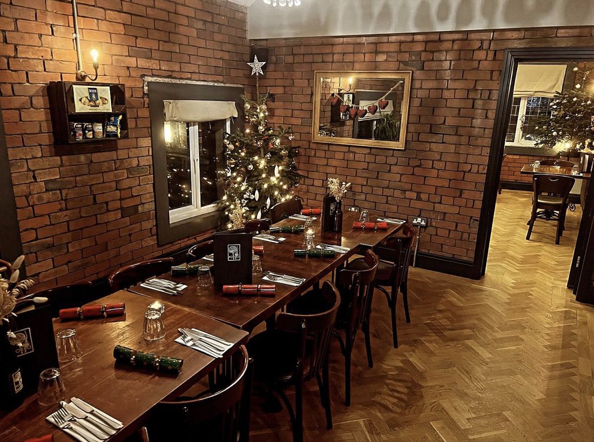 Have you booked your Christmas party yet? We have private dining available and a delicious Christmas menu 🎄🥂