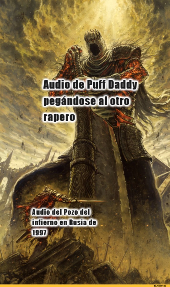 Tuve que hacer un meme, porque oír esa mierda me alteró para siempre.