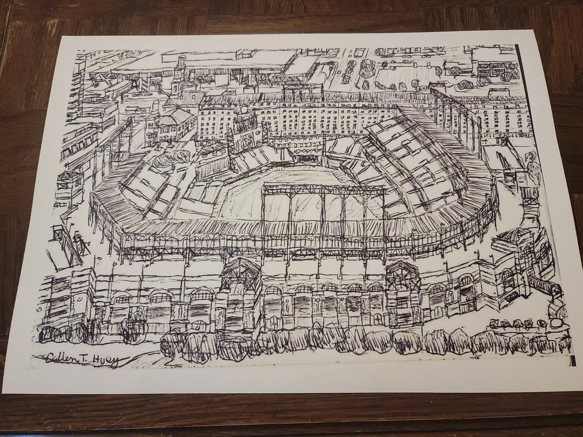 CallenHuey's tweet image. TIME TO DEFEND OUR YARD!!!  Prints of my #sketches of it are available at my #Etsy shop.  HERE'S THE LINK: etsy.com/shop/callenspa…

 #BALvsKC #Birdland #bethenoise #camdenyards #OPACY #Postseason #alwildcard @baltimorejoe82 @jbenowitz1831 #oriolesvsroyals #2024alwildcardseries