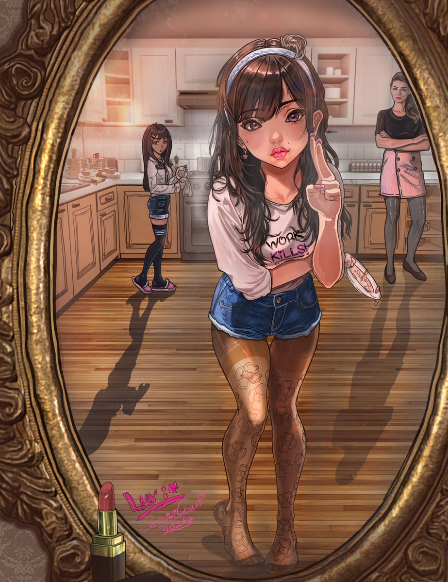 SashimiChan9's tweet photo. Hope you guys like my latest drawing!
Also, work kills!!! avoid it at all costs.
https://t.co/zOBG0n3iMZ

#digitalart
#animegirl
#fanart
#characterdesign
#digitalpainting
#anime
#cute
#duckface
#japan
#manga
#pantyhose
#selfie
#pantyhosefetish https://t.co/JerniozR6n