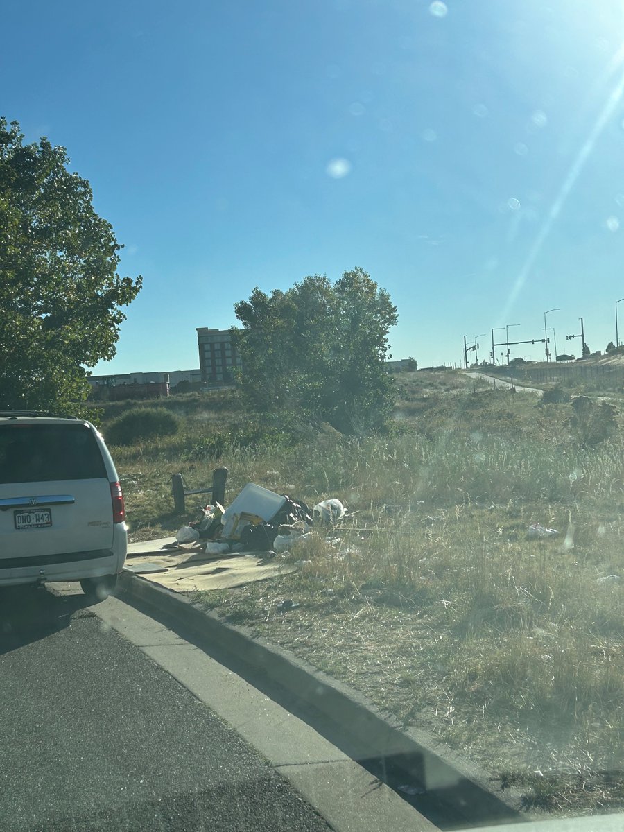 Presidenteb's tweet image. @CityofDenver come on city of denver this needs cleaned up 45th and Xenia st