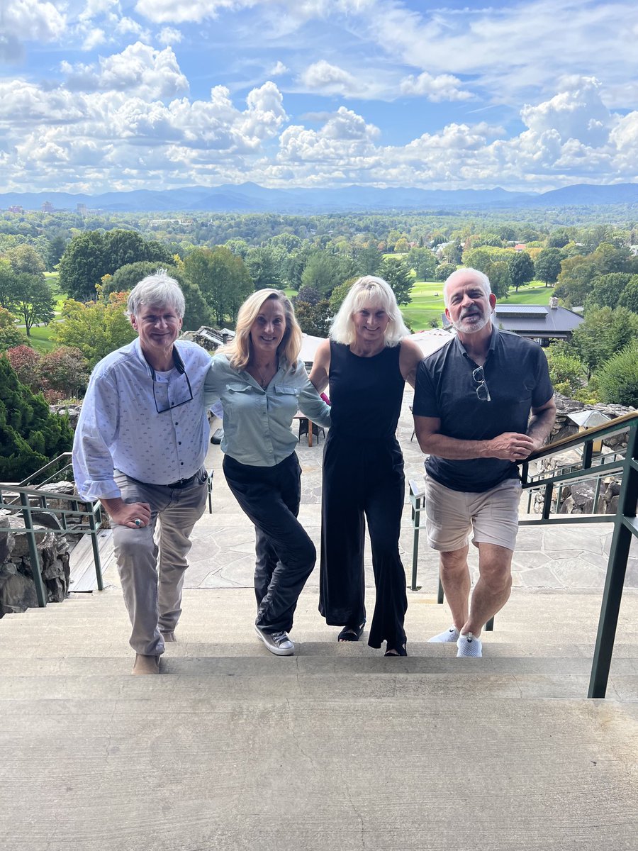TimCloyd's tweet photo. Bottom right is at the Grove Park Inn Asheville, NC on Sept 13, 2024. Three weeks later this is the view. This puts life in perspective. Praying for all who are suffering. https://t.co/MQ7tQzCMef