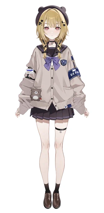 立ち絵できた～これから動かしていきます 