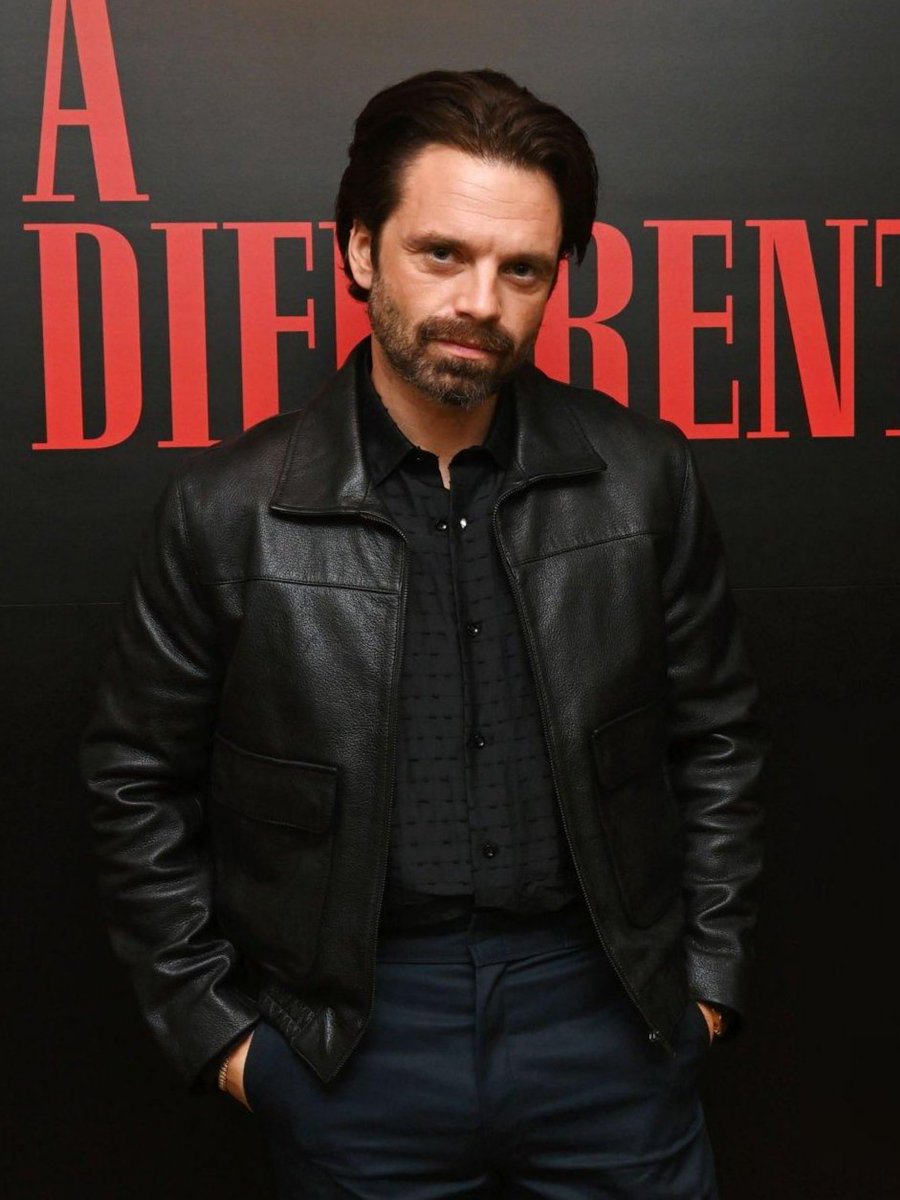 thinkersebstan's tweet image. Sebastian Stan in London for a special screening of "A Different Man".
