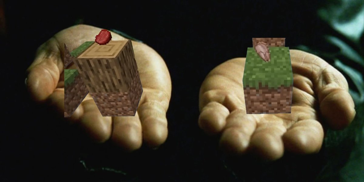 jamartellaro's tweet photo. This is your last chance. After this there is no turning back. You take the chicken, the story ends, you wake up in your bed and believe whatever you want to believe. You take the two block jump to the beef, you stay in Wonderland and I show you how deep parkour civilization goes https://t.co/Heydx7Pkre