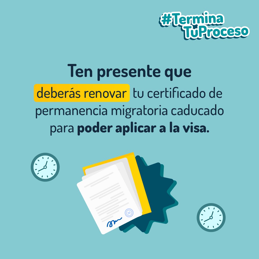 NRC_LAC's tweet photo. ¡Si eres migrante en #Ecuador esta información es para ti!
Recuerda que para ser parte de la regularización y obtener tu visa #VIRTEII deberás renovar el certificado de permanencia migratoria que conseguiste en el proceso anterior.
#TerminaTuProceso ✔️ https://t.co/0MKenPVorm
