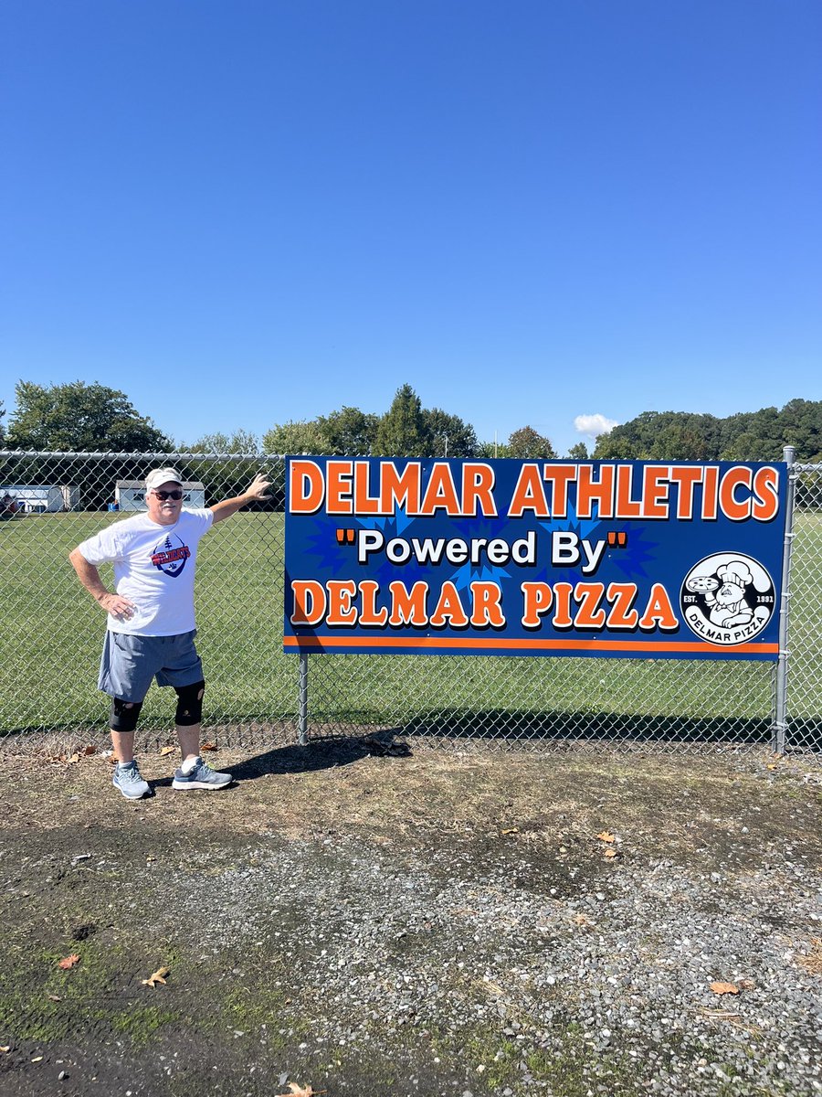 BIG SHOUTOUT to two of our biggest supporters!! Delmar Pizza and Sean Maloney
