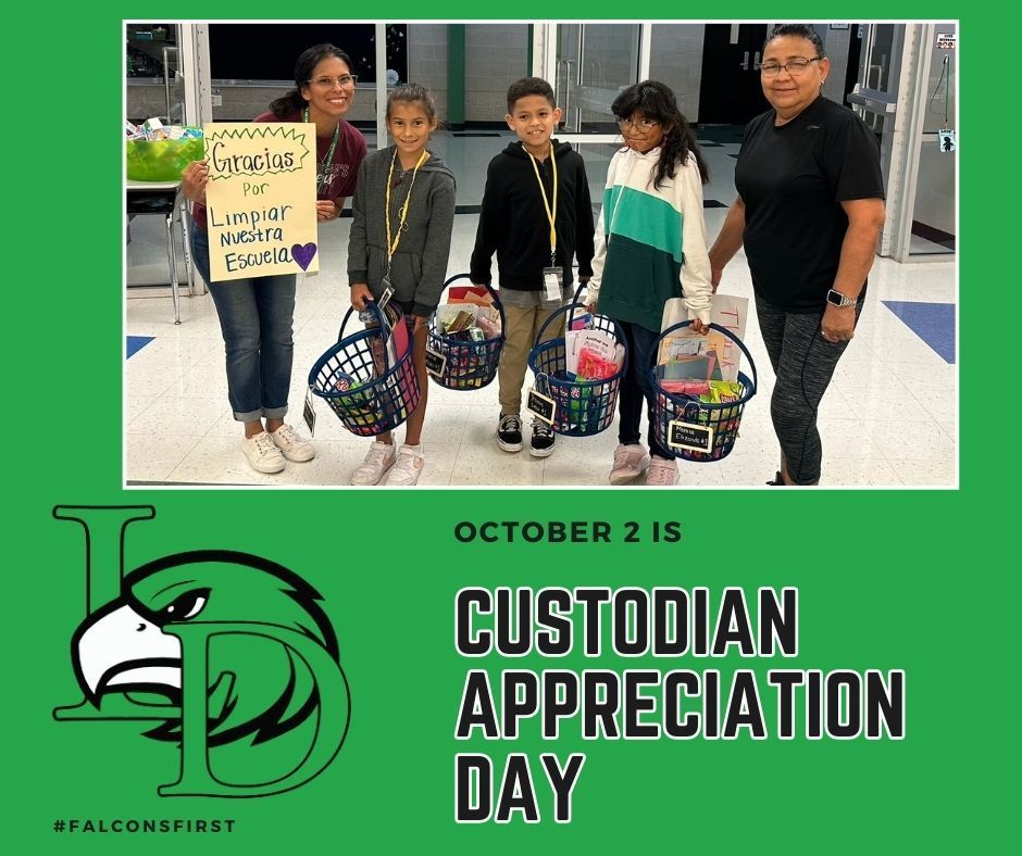 We 💚 our LDE custodial team! 

#WeAreFalcons