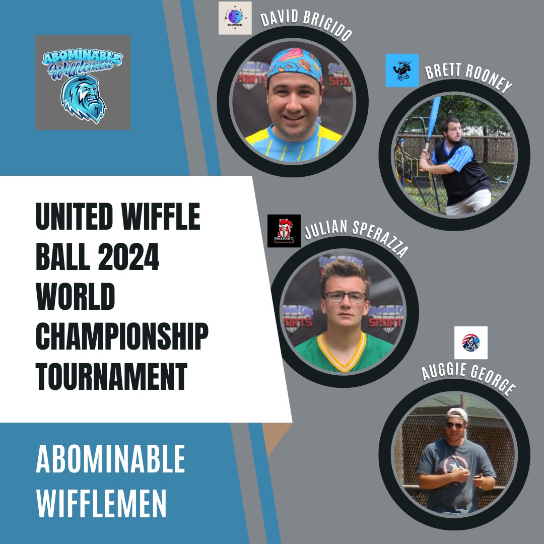 bwblnet's tweet photo. 14 members of the Backyard Wiffle Ball League will be making the trip down to the United Wiffle Ball World Championship tournament this Saturday and Sunday! Good luck to all players! https://t.co/Av4pWMpOXp