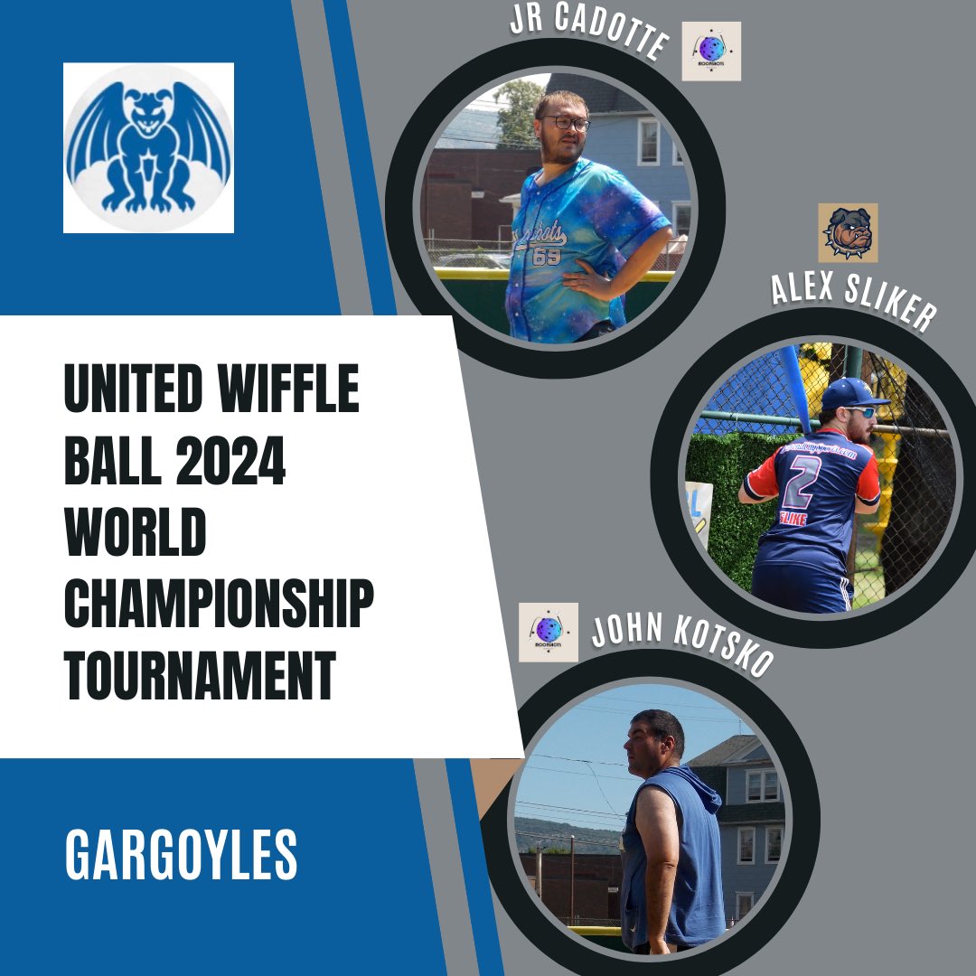bwblnet's tweet photo. 14 members of the Backyard Wiffle Ball League will be making the trip down to the United Wiffle Ball World Championship tournament this Saturday and Sunday! Good luck to all players! https://t.co/Av4pWMpOXp