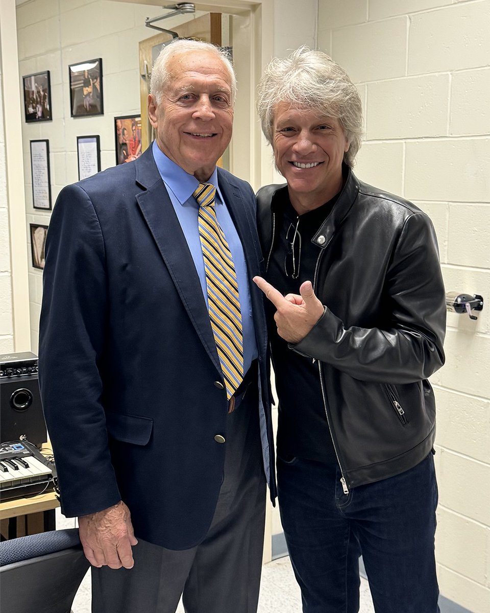 So humbled that Sayreville High named their performing arts center yesterday.
Thanks to the students who painted this mural and the faculty who made this day so special.
And in frame three this is Coach T from our song Just Older!!! It was great to see him and the future of