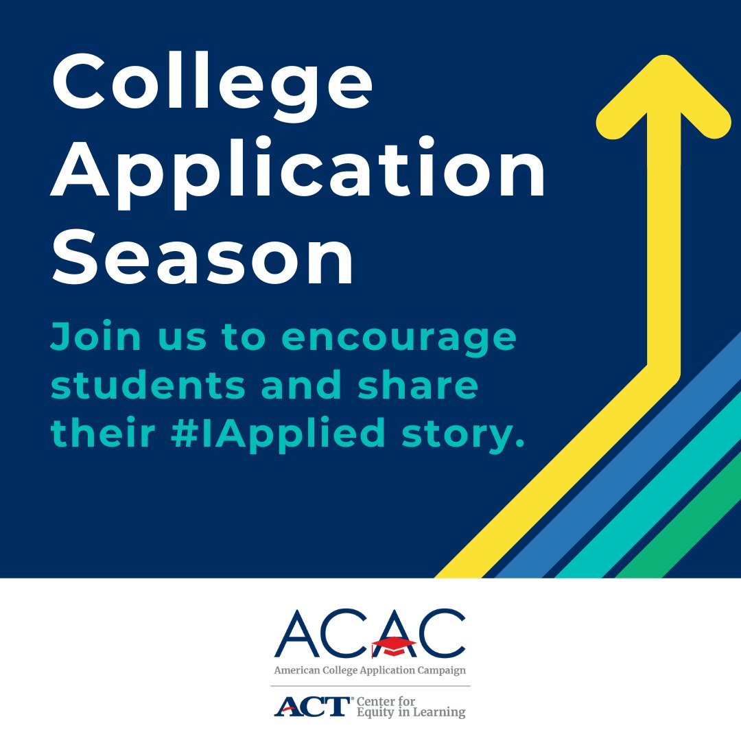 American College Application Campaign tweet media