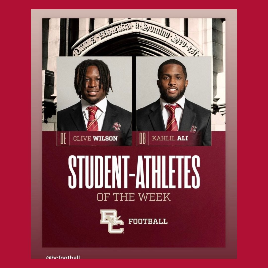 YtownSchools's tweet photo. Clive Wilson is a graduate of Chaney High School and was recently named as student-athlete of the week at Boston College. We love to see our alumni continue to do amazing things. Congratulations, Clive! https://t.co/WWJo0vBHPv