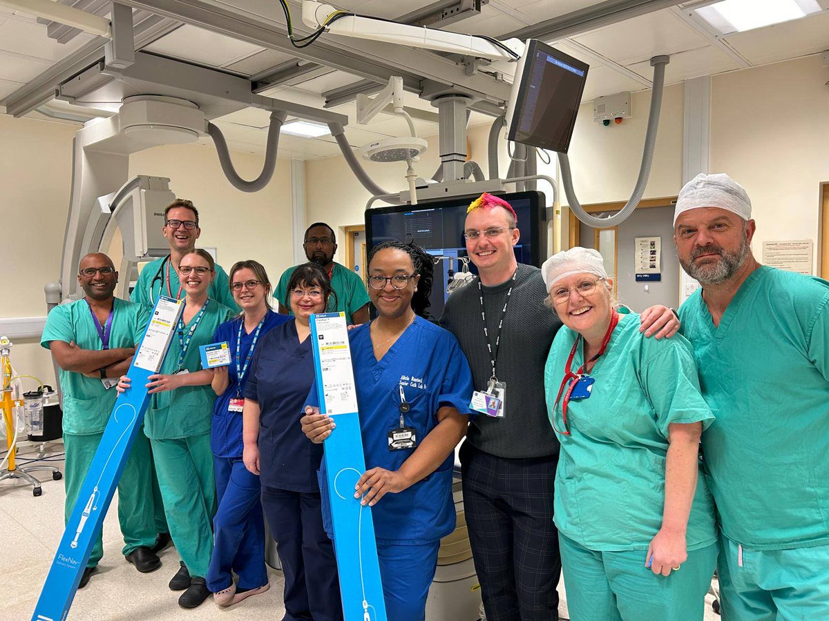 UddinAkhlaque's tweet image. First 35mm NAVITOR VISION (Titan) TAVI at Trent Cardiac Centre. Well done TAVi team led by @varcoe_richard. Large valve to treat more patients. @NUHMedicine @CardiologyNUH @CathCssu