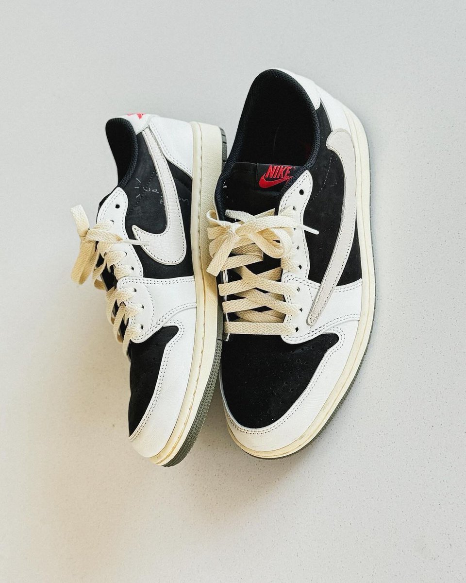 Travis Scott x Air Jordan 1 Low “Panda” customs 🐼🌵