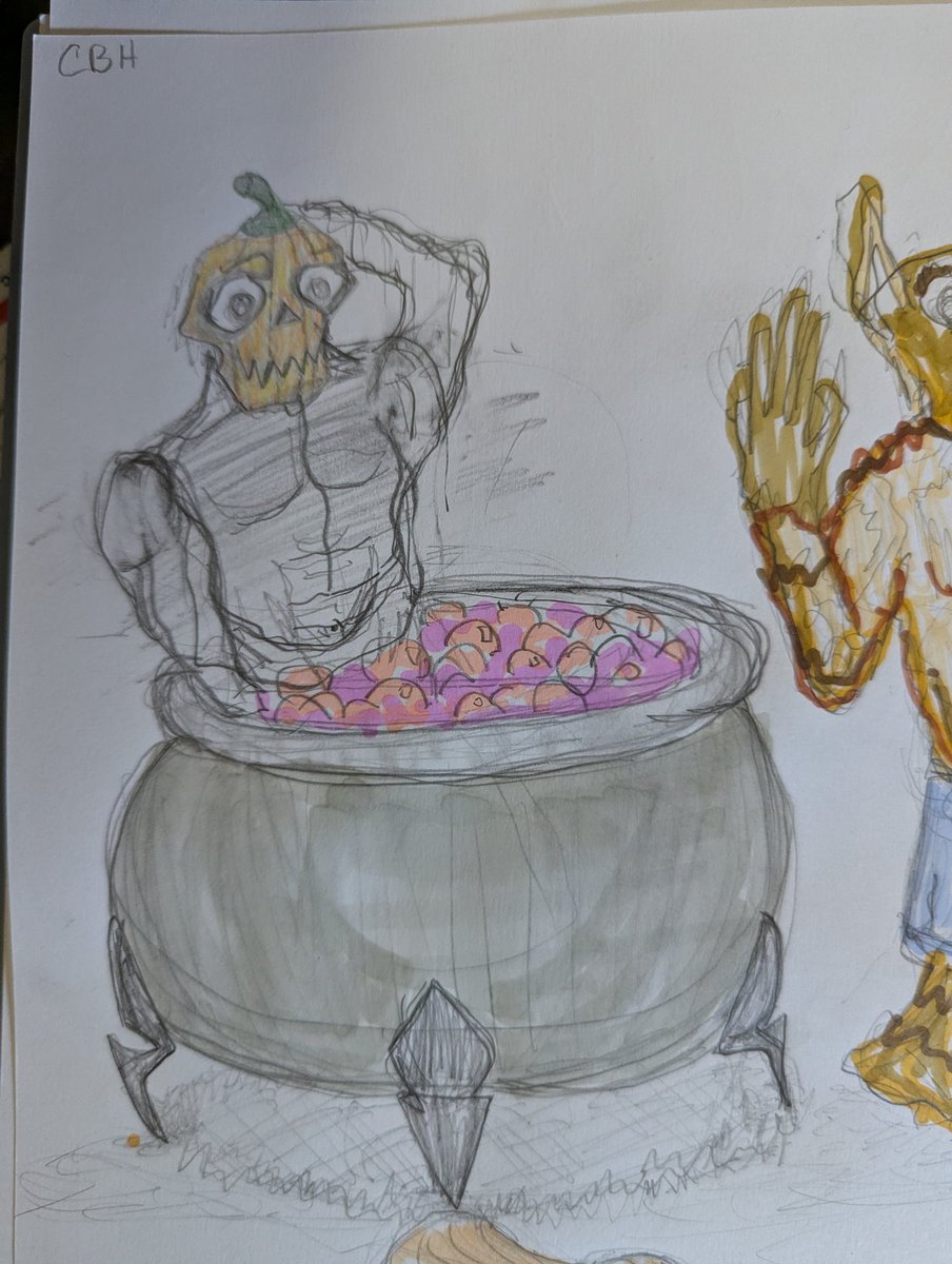 Thirsty ass pumpkin man