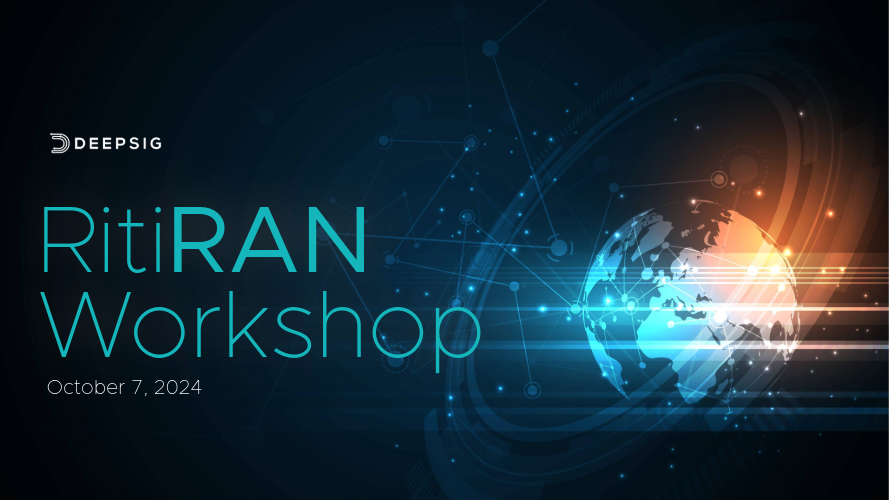 deepsignl's tweet photo. Join us next week during the first workshop on Research and Innovation in Testing and Integration for Open Radio Access Networks (#RitiRAN), co-located with #VTCFall2024. The workshop will bring together researchers from academia, industry and government to advance the state-of-the-art testing and integration for Open Radio Access Network (#OpenRAN) systems.
Attending? Be sure to tune into DeepSig's session on "How Critical is Site-Specific RAN Optimization? #5G Open-RAN Uplink Air Interface Performance Test and Optimization from Macro-Cell CIR Data." Learn more: https://t.co/KRqxxj7p7w