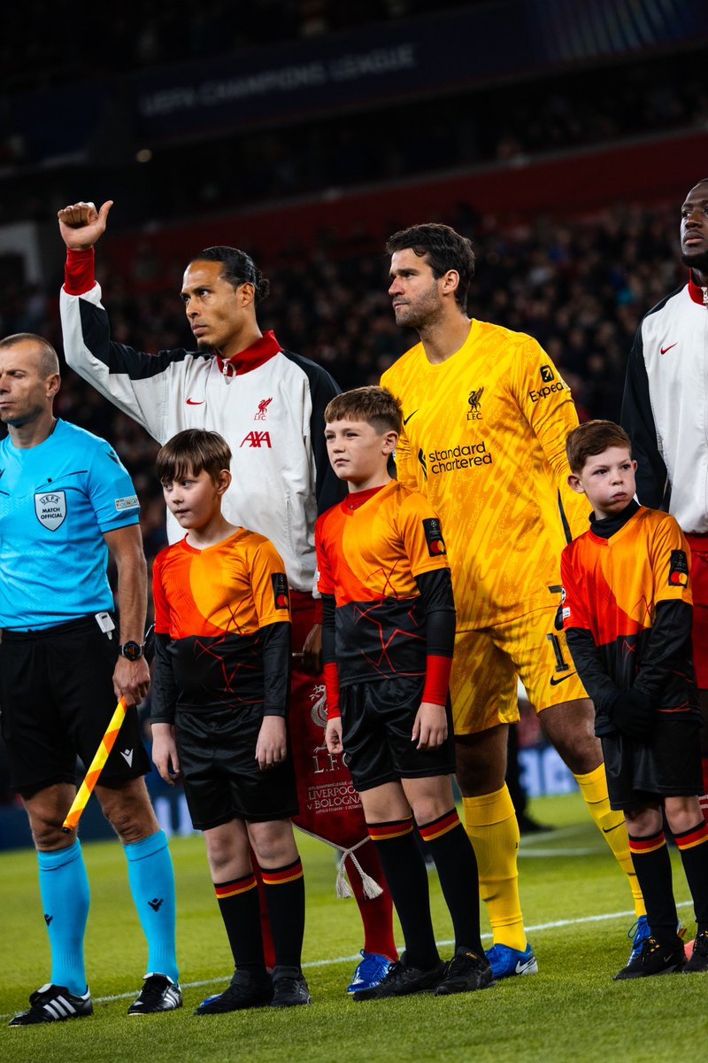 LFC's tweet photo. The Reds on UCL night 💫 https://t.co/yhp86xQ3wf