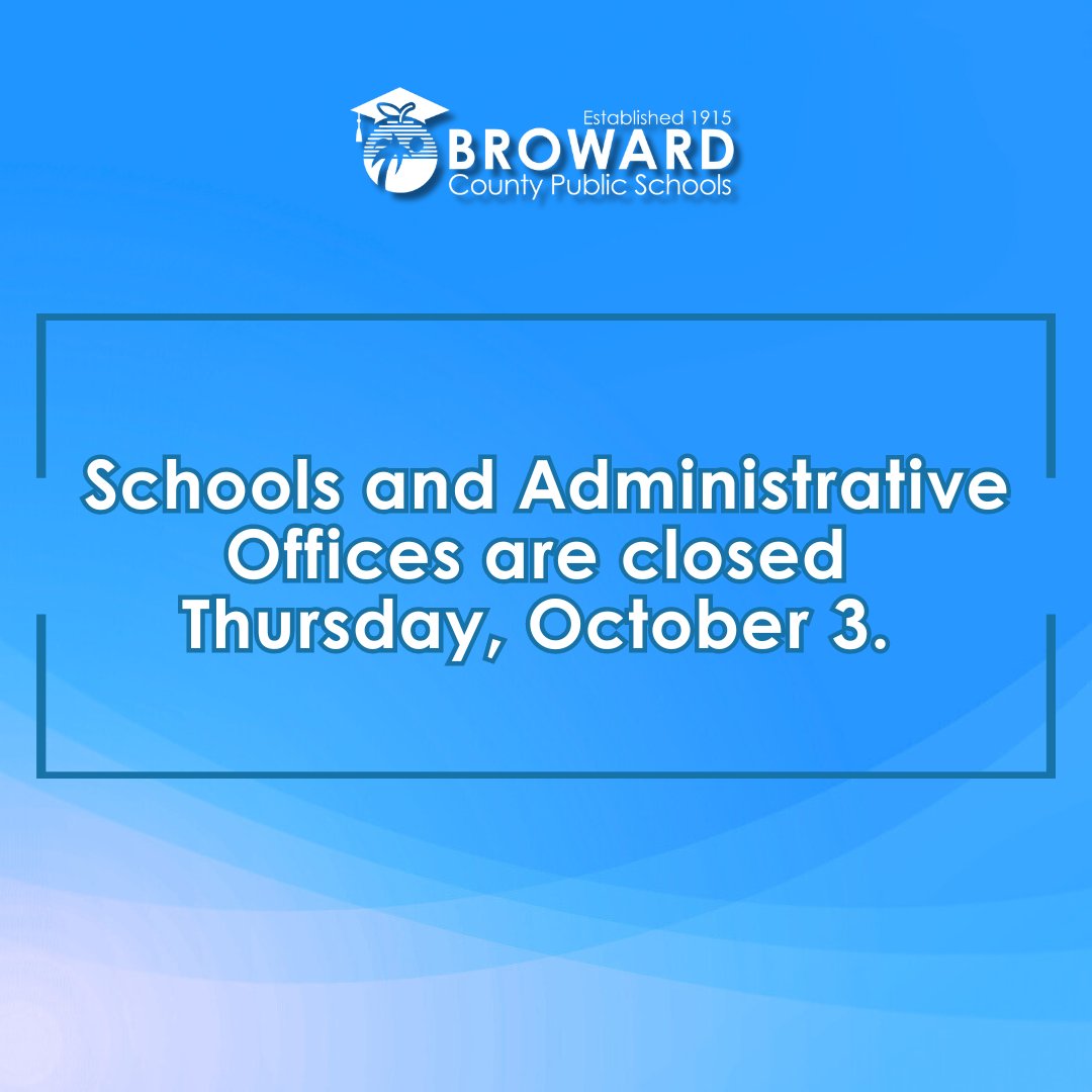 Broward County Public Schools tweet media