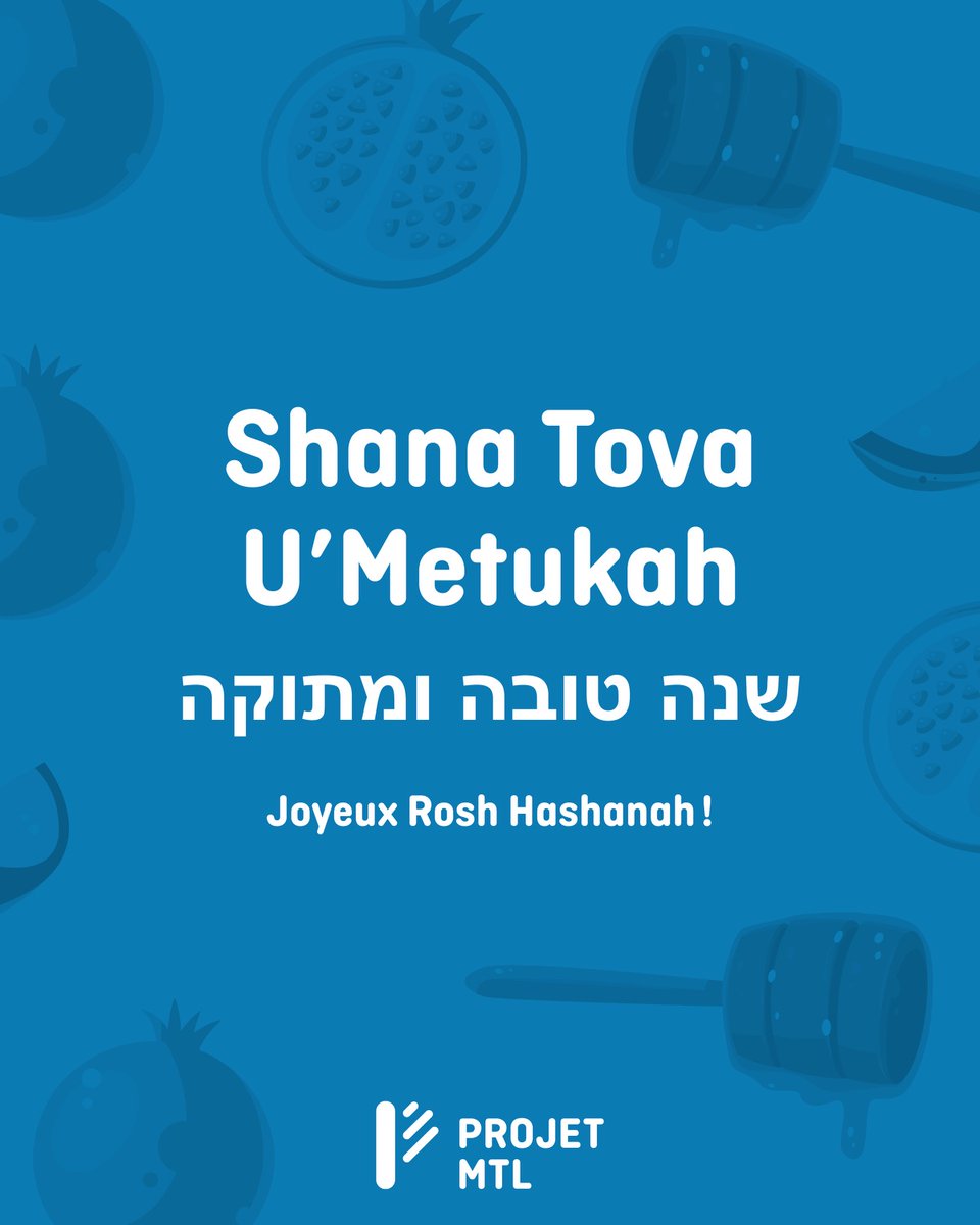 Val_Plante's tweet photo. Pour la communauté juive, Rosh Hashanah est l’occasion de se rassembler et de célébrer la nouvelle année. Malgré un contexte difficile et préoccupant pour plusieurs Montréalais(-es) de la communauté, je vous souhaite de beaux moments de joie, de paix et d’harmonie en famille. #ShanaTova