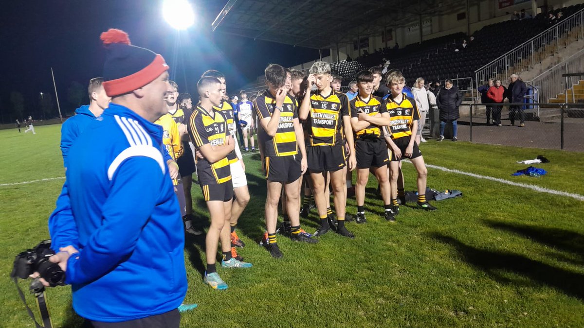 Well done to the U18s who won the Shiled final this evening. Croke Rovers 2-15. Kildorrery 1-09
