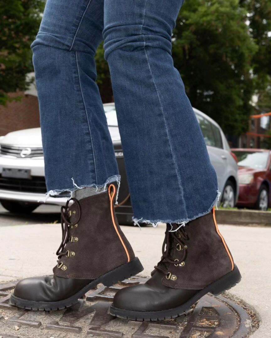 "The boots fit perfectly and are so well made! You’ve gone above and beyond to create a wonderful product suited to women’s needs, and they are beautiful as well as functional."

- Amanda A.

#junojones #junojonesshoes #hadaway #steeltoe #reviews #custom… instagr.am/p/DAogctNzJSu/