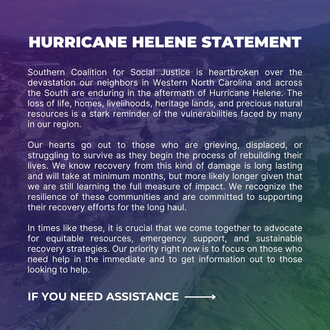 Southern Coalition for Social Justice tweet media