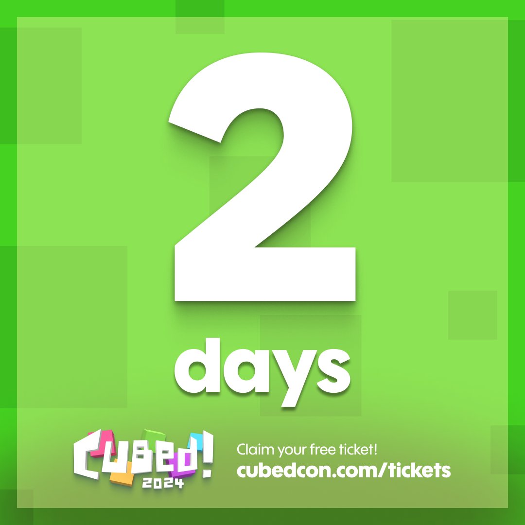 Cubed! - The In-Game Minecraft Convention tweet media