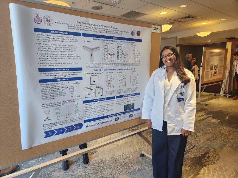 Dr. Kristen Zuloaga (@zuloaga_lab) on Twitter photo So proud of our 3 med students Aaron Paul, Ava Herzog, and Riane Richard presenting their work today at <a href="/AlbanyMed/">Albany Med Health System</a> Medical Student Investigation Day! 🤩🤩🤩 So proud of our 3 med students Aaron Paul, Ava Herzog, and Riane Richard presenting their work today at <a href="/AlbanyMed/">Albany Med Health System</a> Medical Student Investigation Day! 🤩🤩🤩