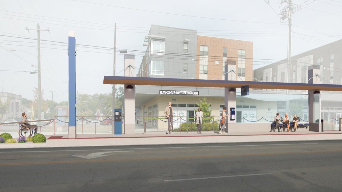 cincinnatimetro's tweet photo. Metro is bringing Bus Rapid Transit to Cincinnati in 2027 &amp; 2028. We want your feedback on our potential BRT station designs!

Vote for your preferred station design at https://t.co/DP3vljcRRK (1/2) https://t.co/df6jV4jua7