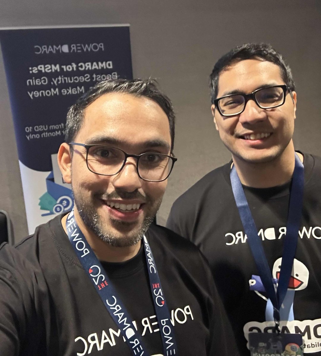 powerdmarc's tweet image. Day 1 at #ScaleCon2024 is off to a great start!🙌Meet our team at the PowerDMARC booth 13. Exclusive perks await!!🤩🚀

Organized by MSP Camp and The Tech Tribe.

#scalecon #lasvegas #expo #cybersecurity #event #meetus #dmarc #powerdmarc