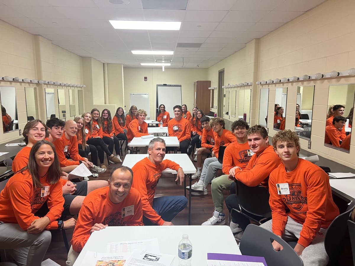 Thanks to all our athletes and adult leaders for their participation in the DuKane Leadership Conference. It was a great day. #tigerproud