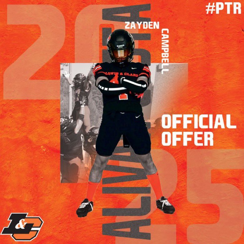 After a great conversation with <a href="/Coach_DanFields/">Coach Daniel Fields</a> I’m blessed to receive my 3rd offer from Lewis &amp; Clark!!💯 AG2G 🙏🏽🙏🏽 <a href="/SaberFootballHI/">James Campbell High School Football (Varsity)</a>