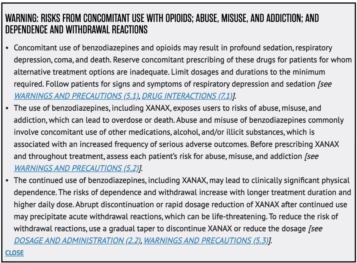DrJosefWD's tweet image. Top 10 Reasons My Patients Regretted Taking Xanax

Taking a benzo is a serious decision, and you should be fully aware of what you’re getting into before starting. 

So today we are discussing the top ten reasons top ten reasons my patients regret taking benzodiazepines like