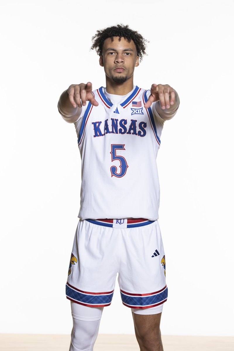 This is a borderline perfect Kansas basketball jersey. They cooked