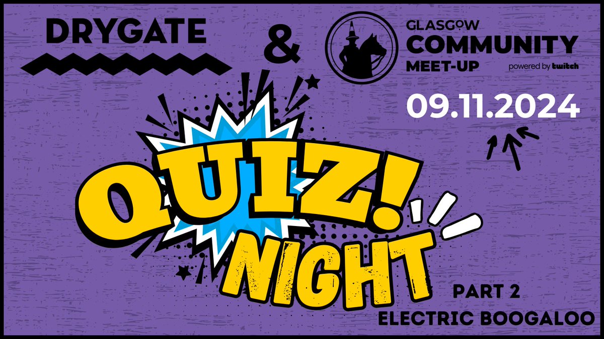 Glasgowmeetups's tweet photo. We're back! 📣

 Glasgow Twitch Meetup 2024 hwfg 🏴󠁧󠁢󠁳󠁣󠁴󠁿

Save the date 📅 https://t.co/5QAu7W9SoW