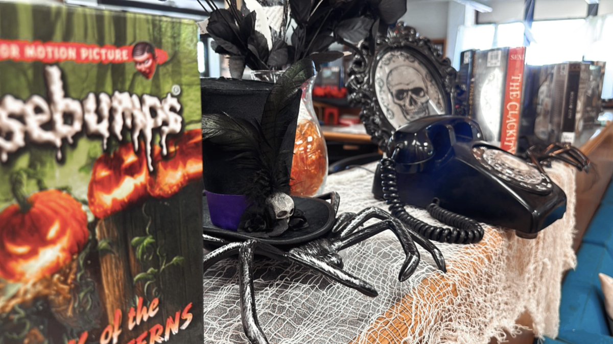 AngieBuis1's tweet image. Spooky books are here! @ReedAcademy1 @officialSPS @DrGrenitaLathan #SPSreadtosucceed