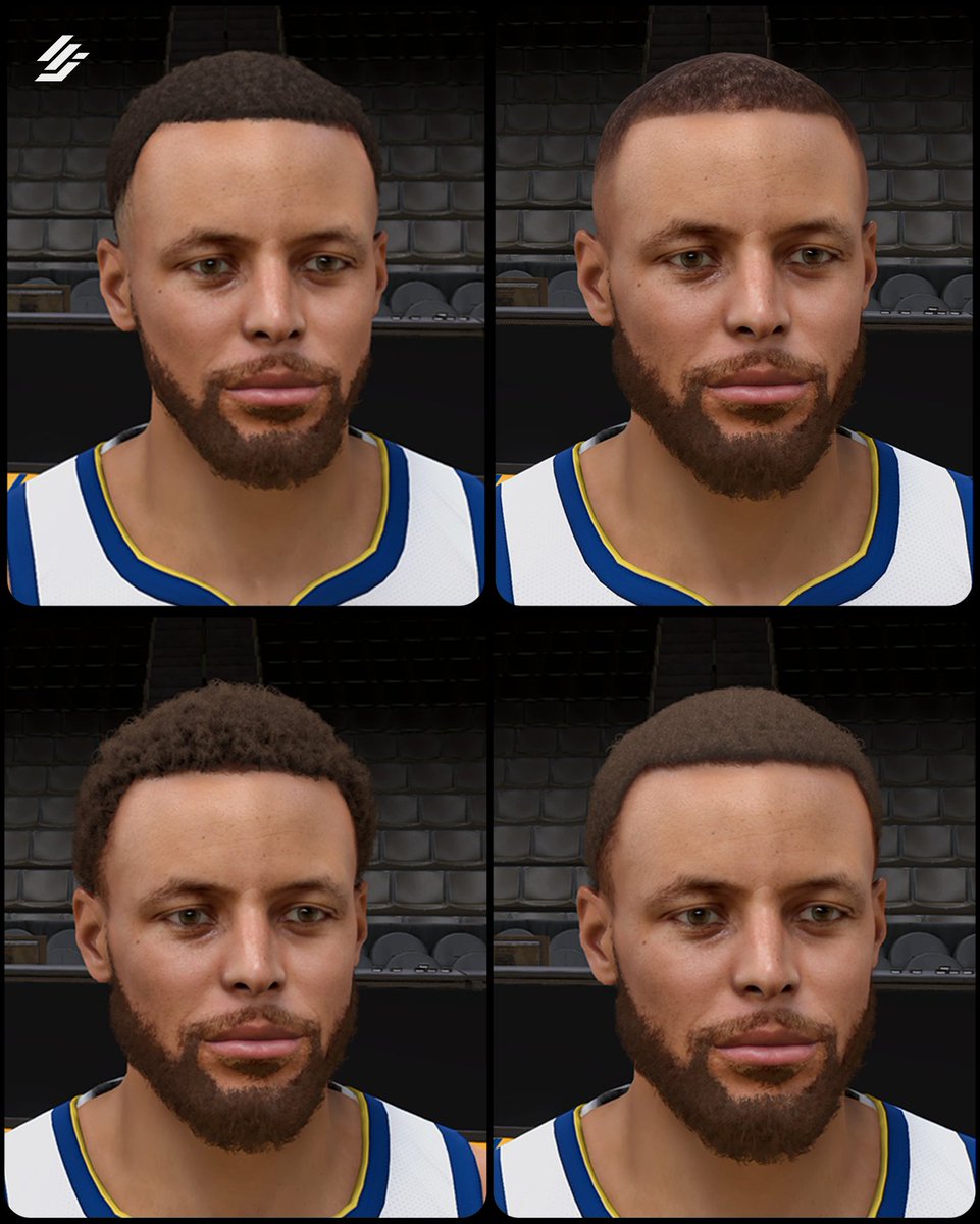monjamods2k's tweet photo. Stephen Curry Updated face and body for 2k25 on PC
Link in bio

-5 hair configs with media day look as default config
-updated head model and textures
-updated body model and proportions
-updated textures
-custom chest &amp; face normal and wrinkle maps
-custom accessories https://t.co/pR4zVvyMcG