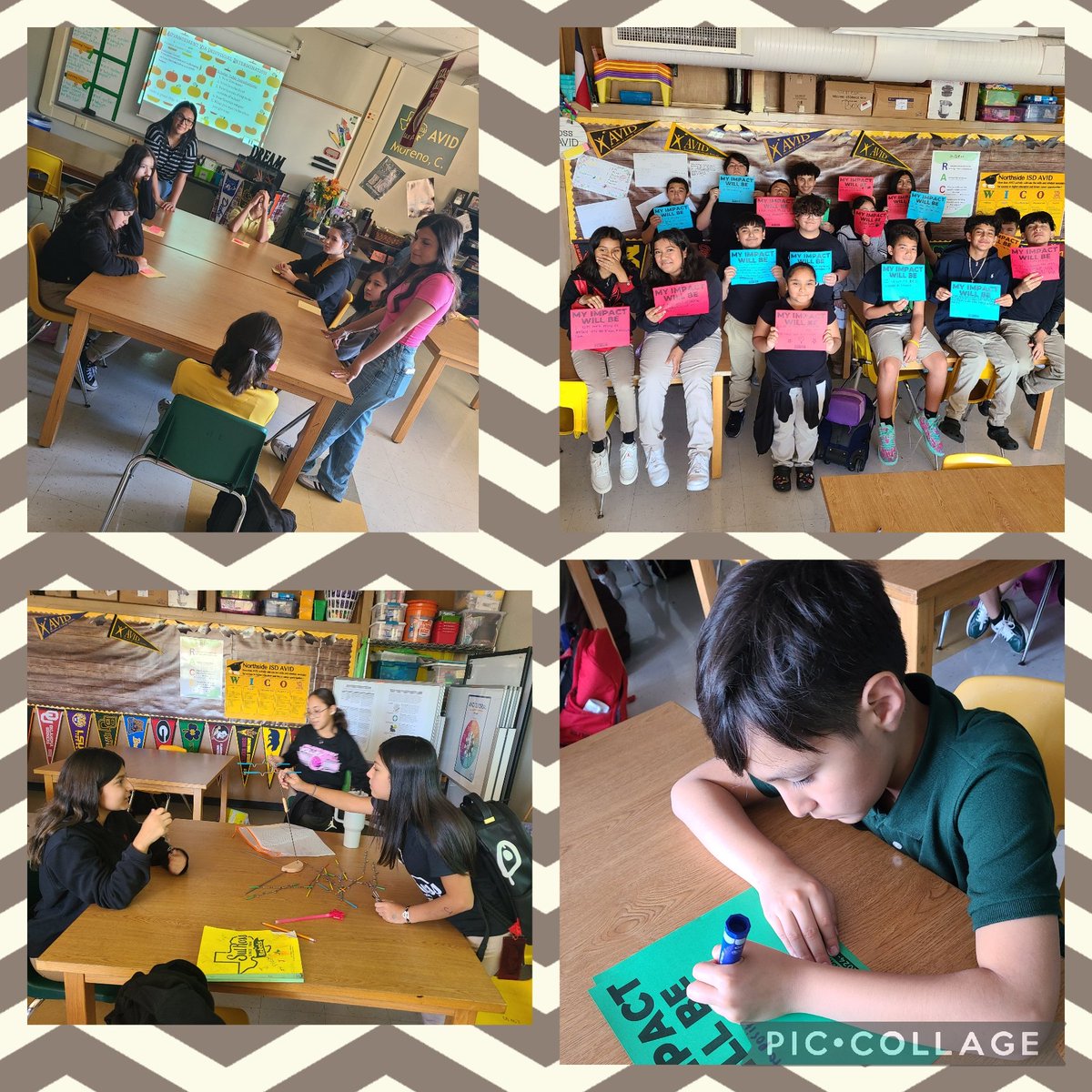 Amazing things happened in the Ross AVID classroom in September....we are off to a great start! 💚💛 <a href="/NISD_AVID/">NISD AVID</a> <a href="/NISDRoss/">Sul Ross MS</a>