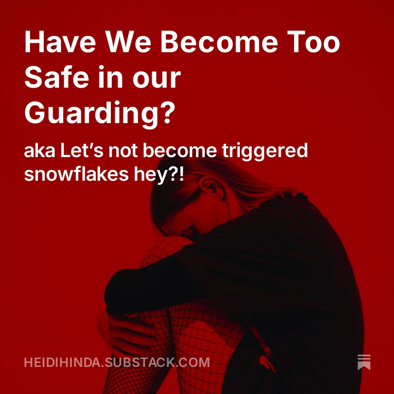 HeidiHinda's tweet photo. Have We Become Too Safe in our Guarding? https://t.co/fy4jp17lwq https://t.co/rS48147Its
