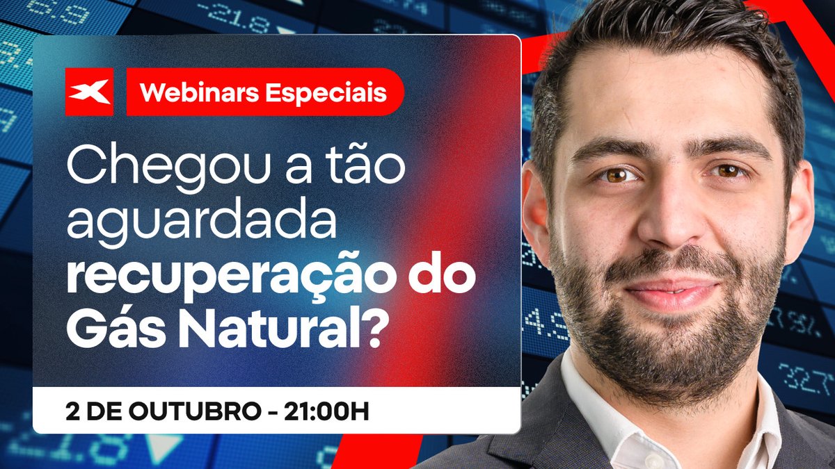 xtbpt's tweet photo. Será que estamos perto de ver a recuperação dos gás natural? Não perca este webinar com Vítor Madeira, analista da XTB. Hoje, às 21:00! https://t.co/z9P1o3WHZx https://t.co/HGEV0FV6It