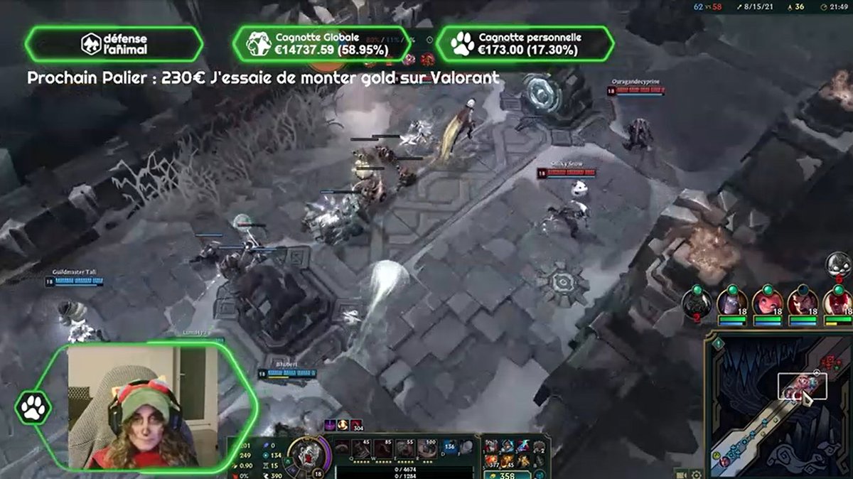 Des fans de League Of Legends ici ? ⚔️👀
La streameuse Chlocooo organise une Aram Custom avec 8 autres streamers G4P.
▶️streamers.gamers4pets.fr/streamer/40210…◀️