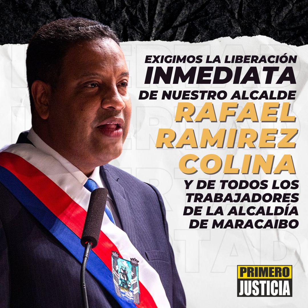 #LiberenAnuestroAlcalde Rafael Ramírez Colina ha demostrado ser un gerente con disposición de resolver los problemas que aquejan a los marabinos de a pie sin importar sus posiciones políticas, siendo un dirigente de altura, de los que necesita nuestro país en momentos de crisis.