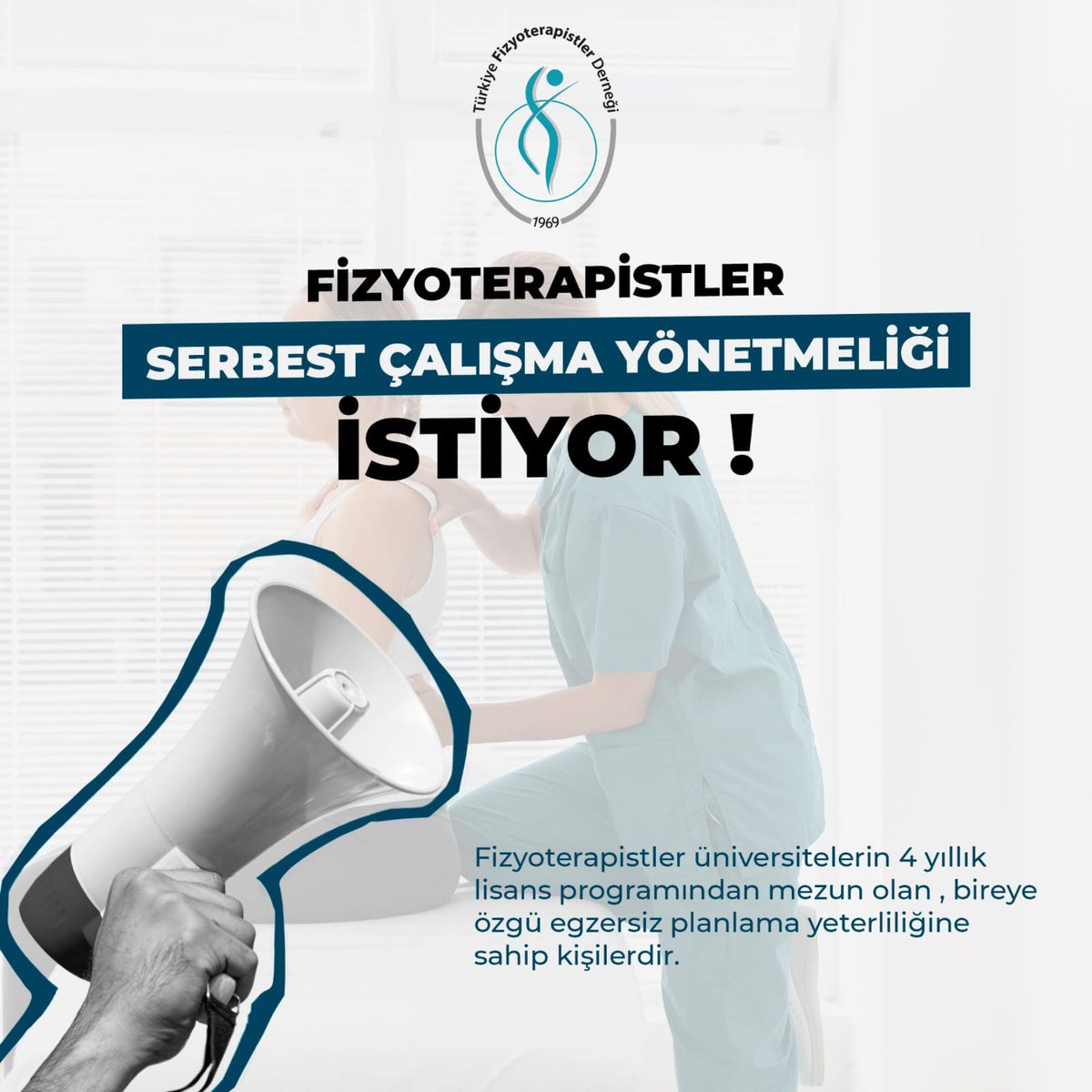 Mesleki haklarımız çiğnenmeden, herkes için en faydalı olacak şekilde Serbest çalışma yönetmeliğini istiyoruz ve bunun için 
#AnkaradaBuluşuyoruz