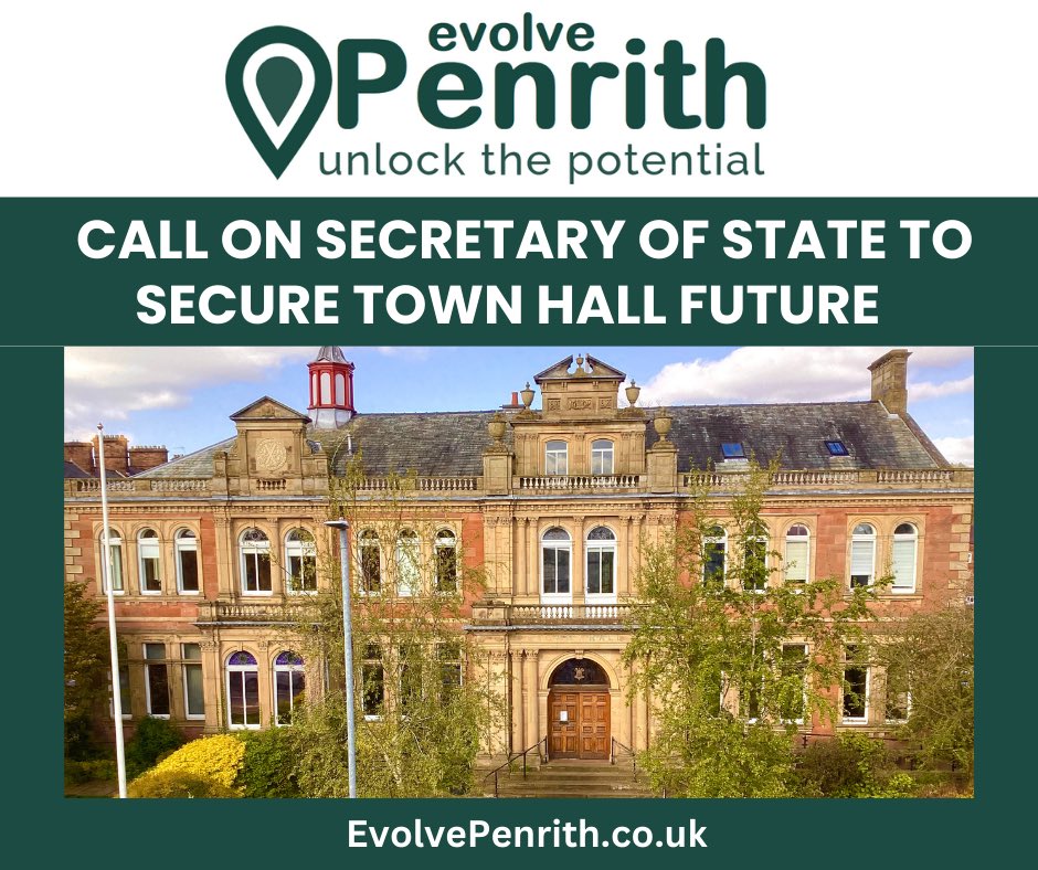 Evolve Penrith act to protect future of Penrith Town Hall.

facebook.com/story.php?stor…